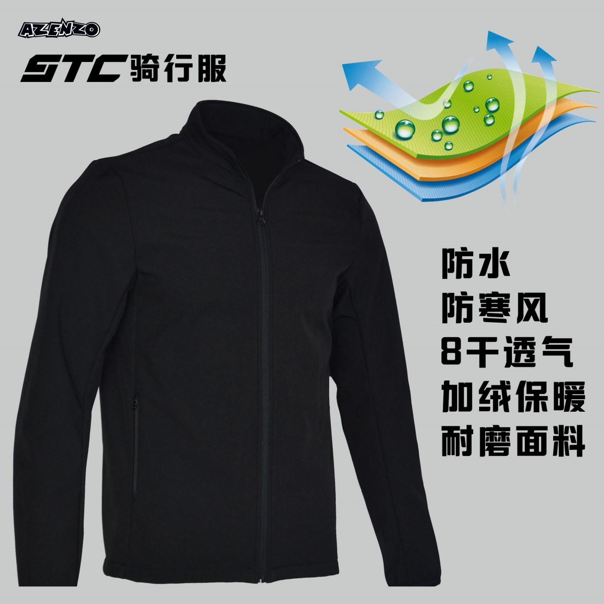 摩托车骑行服ESA防摔CE2护具保暖