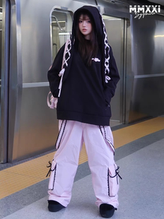 FreeSpin新款MMXXi滑雪裤粉色蕾丝蝴蝶结雪裤专业防水滑雪服套装