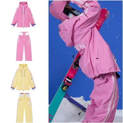 FreeSpin新款NO1NW滑雪服套装男女防水户外3L全压胶保暖冬季单板