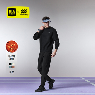 男 印花弹柔珠地长袖 运动sportsday卫衣男24秋季 新款