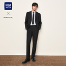 男士 HLA 西装 结婚礼服春秋商务面试正装 海澜之家易打理西服套装