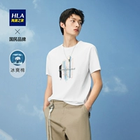 HLA/海澜之家 Хлопковая футболка с круглым воротником