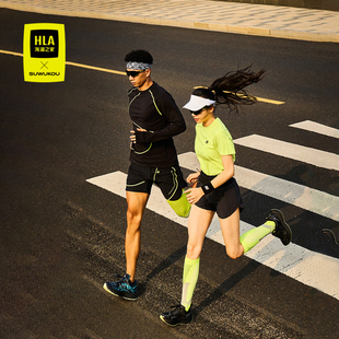 新SUWUKOU联名上衣男 T恤2024秋季 HLA 海澜之家运动sportsday长袖