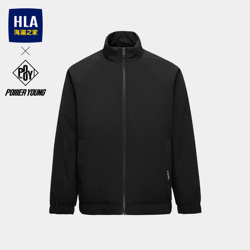 海澜之家立领保暖时尚鸭绒羽绒服