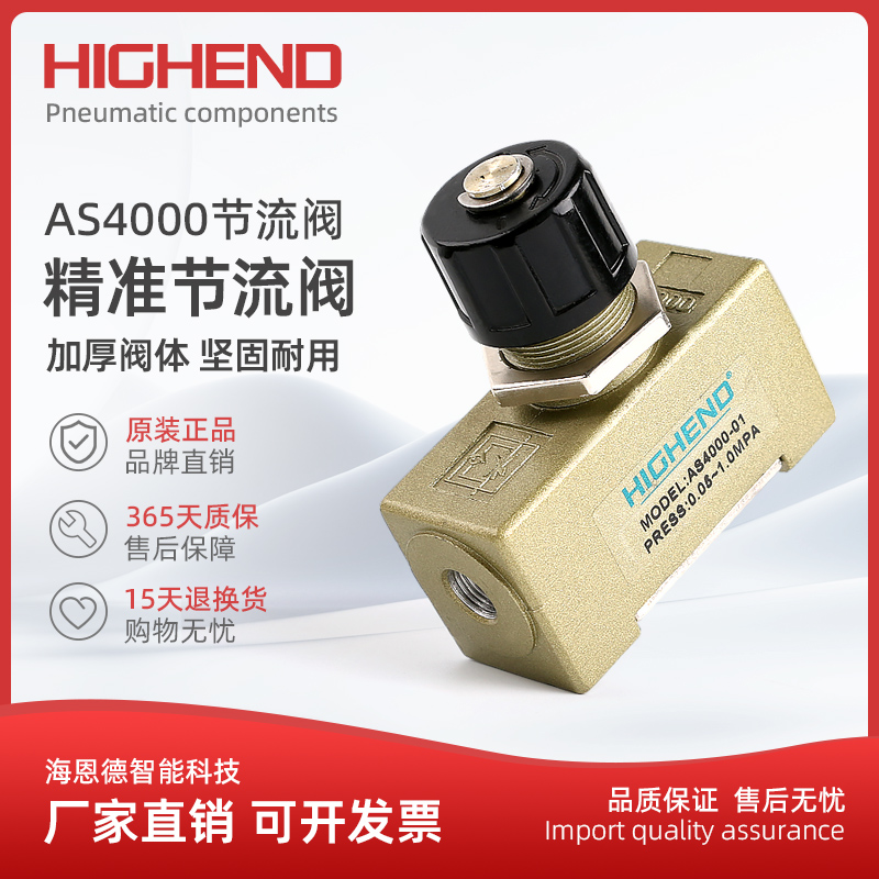 海恩德AS4000-01/02/03/04节流阀