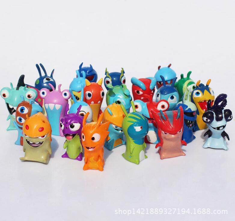 slugterra 24款 斯拉格精灵 玩偶公仔摆件玩具投影枪发射器带子弹