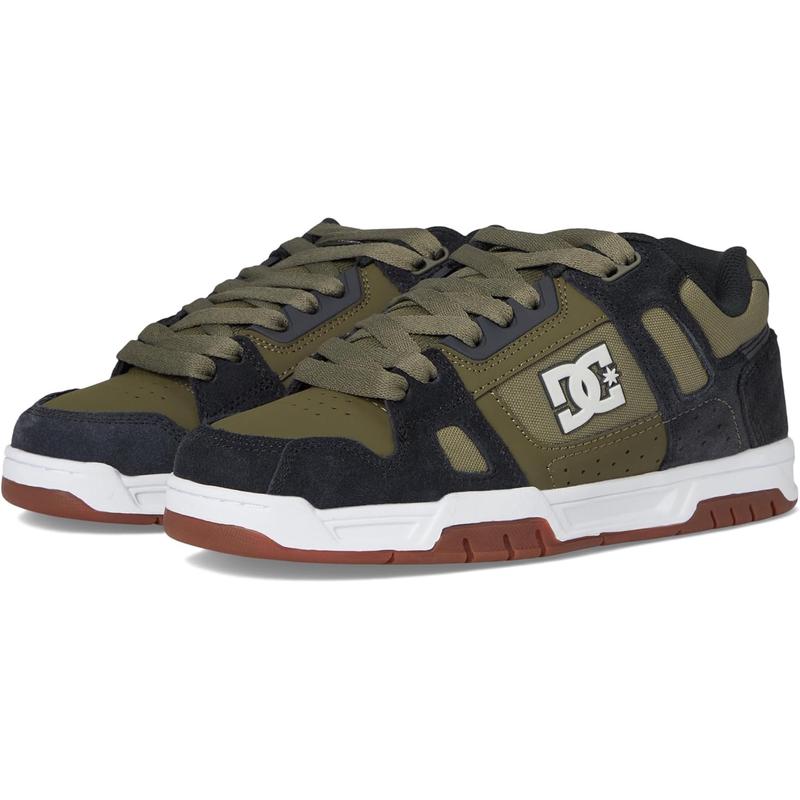 DC SHOES Zapatos 男士低帮滑板运动鞋 经典时尚耐磨舒适休闲鞋