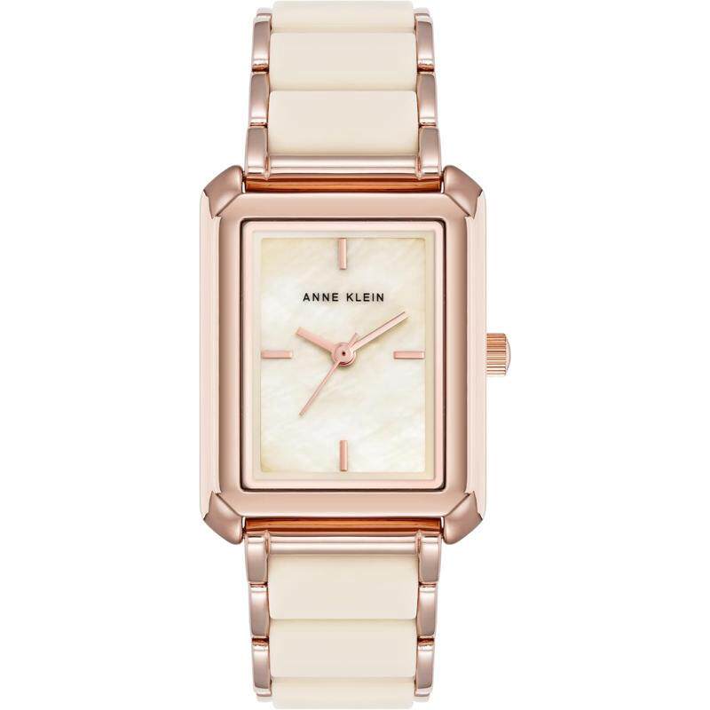 代购ANNE KLEIN安妮克莱因女士腕表夜光计时防刮石英金属硅胶