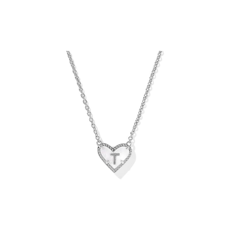 Kendra Scott女项链心形饰品字母T首饰日常佩戴礼物
