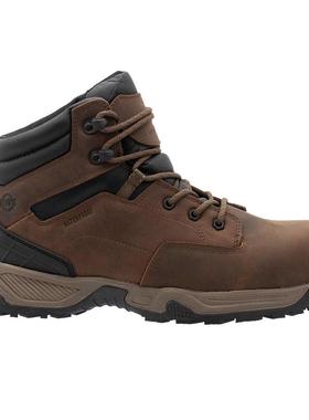 代购Northside男士工装鞋防水防滑缓震工作靴中筒系带男鞋