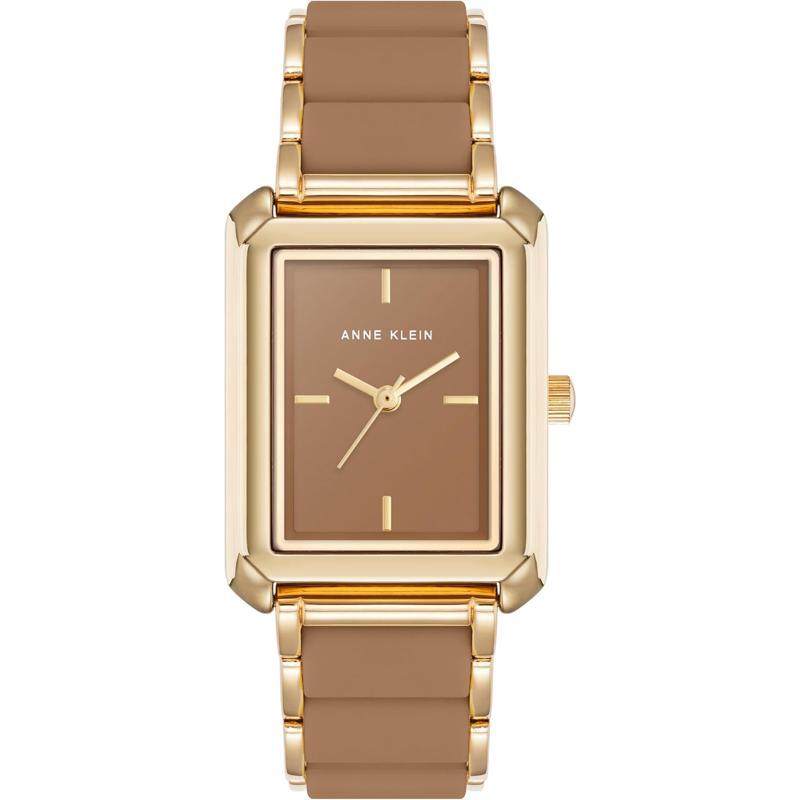 代购ANNE KLEIN安妮克莱因女士腕表夜光计时防刮石英金属硅胶