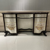 戴维斯亚历山大梳妆台欧式 古典化妆桌别墅实木妆柜中大户型收纳桌