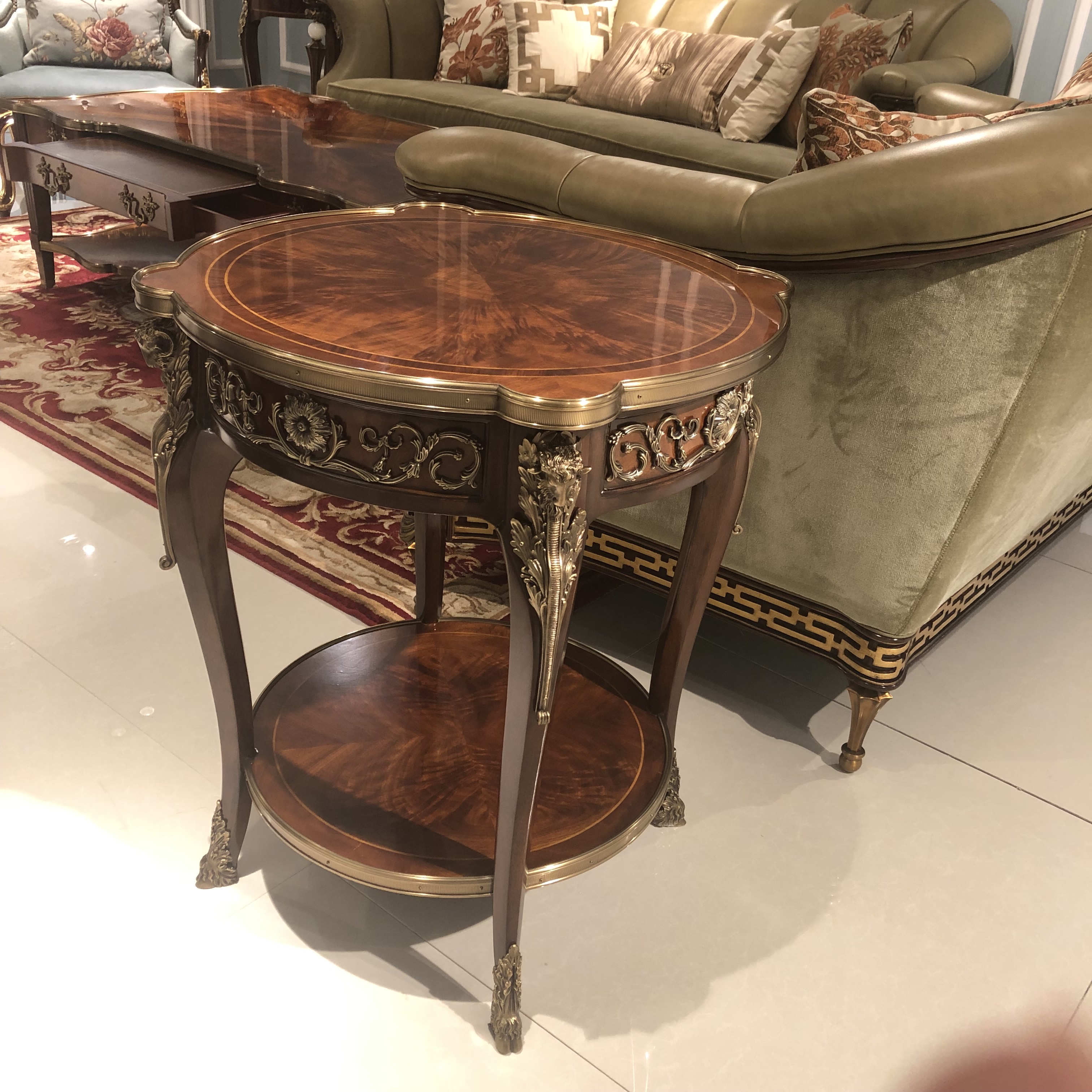 戴维斯亚历山大沙发边几复古角几