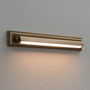 全铜覆古怀旧照画壁灯商铺门口招牌灯门头走廊玄关长条壁灯镜前灯