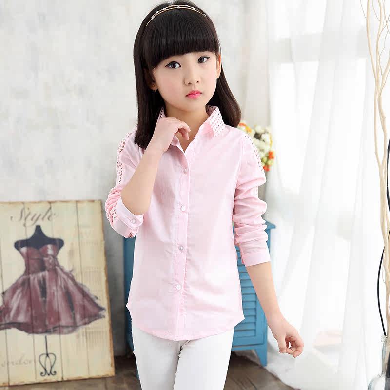 Chemise fille à manche longue - Ref 2087425 Image 3