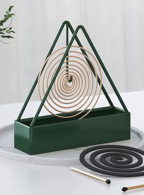 创意三角蚊香架防火防烫蚊香架蚊香盘熏香托蚊香炉盘香支架接灰盘