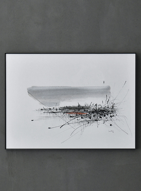 jolor进口玄关抽象风艺术装饰画