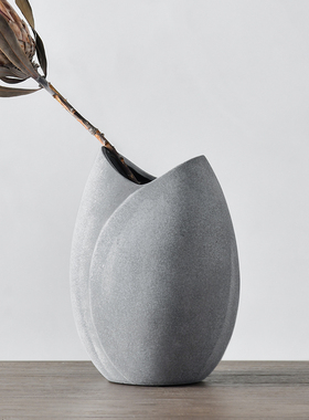 JOLOR北欧日式侘寂陶土桌面摆件