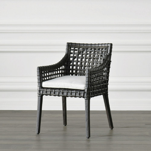 JOLOR北欧法式餐厅乡村实木藤椅