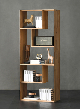 JOLOR进口北欧现代简约实木家具 SHELF橡木组合书架收纳置物架