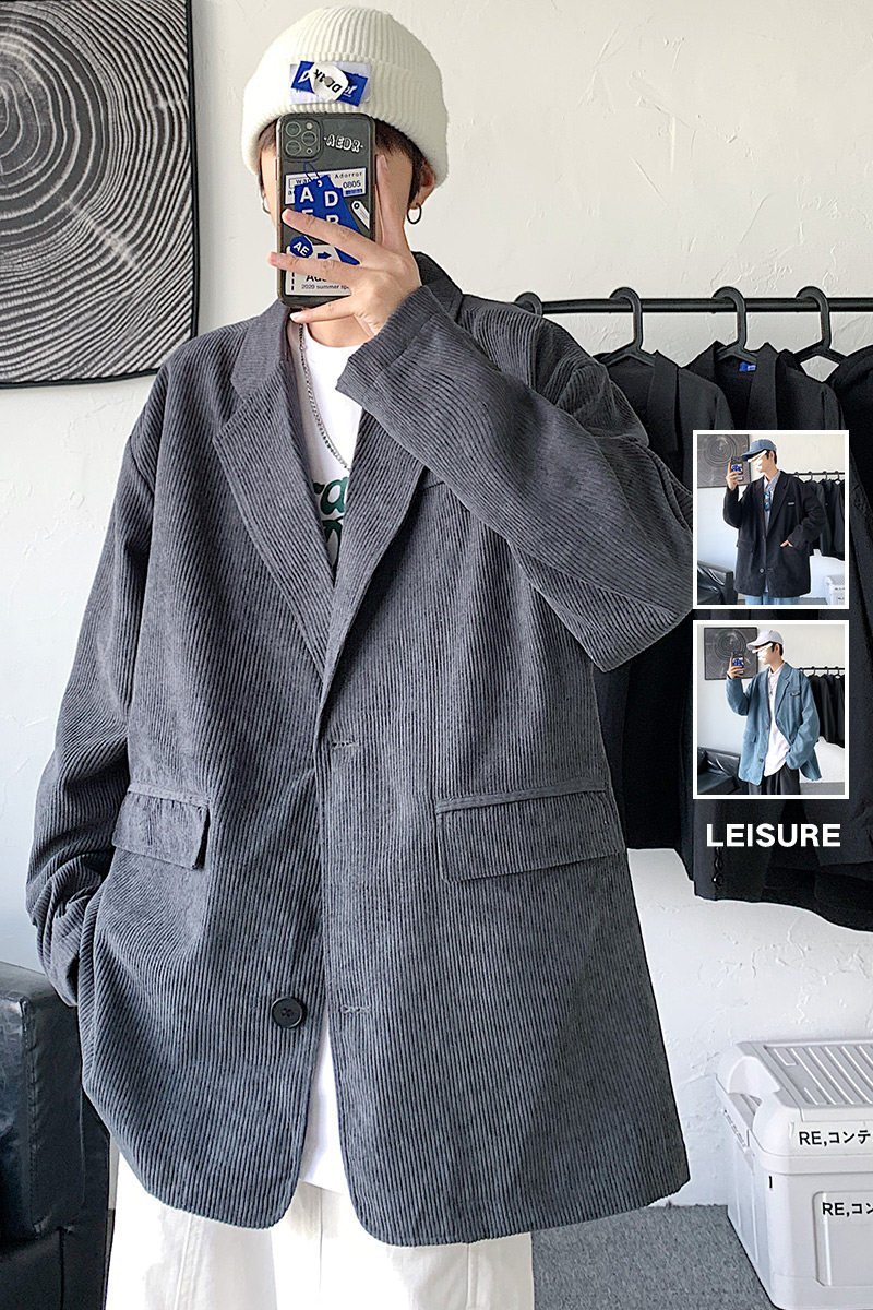大皂风小西装单港风秋男潮流外套休闲西服XZ304B-XZ9002P80,男装西服,星座302B-1