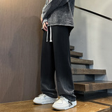 秋冬款男士加厚潮流水洗时尚舒适XZ302B-1-K23310P55，男装休闲裤，星座302B-1