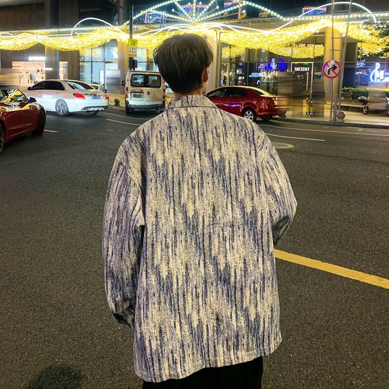 秋冬男士宽松潮流加厚外套夹克XZ302B-1-JK23112P65,男装夹克,星座302B-1