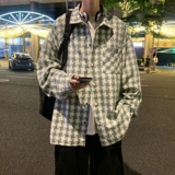 男生休闲毛呢休闲时尚舒适洋气衬衫领夹克XZ302B-1-JK23116P60，男装夹克，星座302B-1