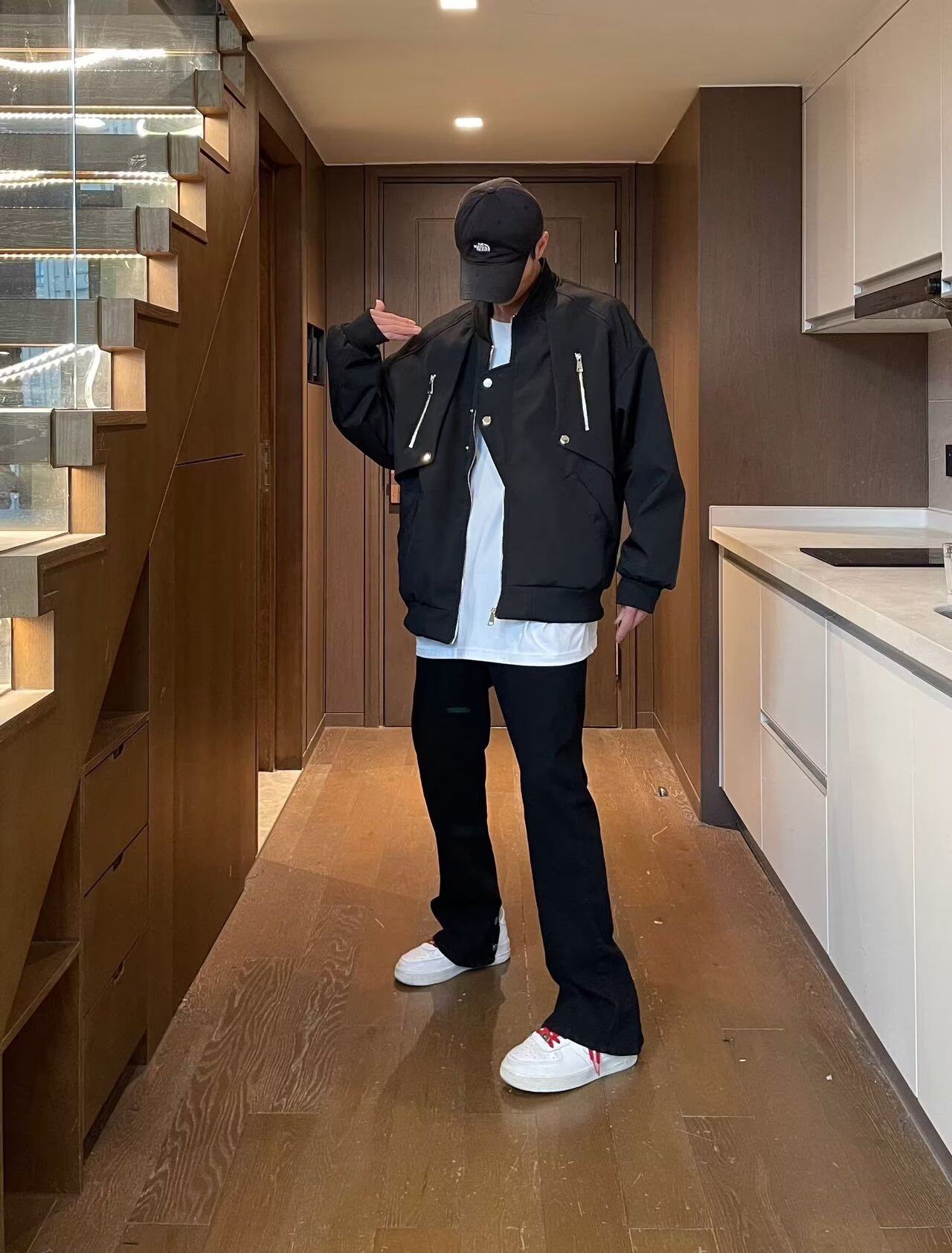 美式复古高街工装飞行员棒球服ins潮牌宽松夹克XZ302B-1-JK036P65,男装夹克,星座302B-1