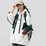 秋装外套连帽宽松套头潮流班服情侣装XZ302B-1-W5525P45，男装卫衣，星座302B-1