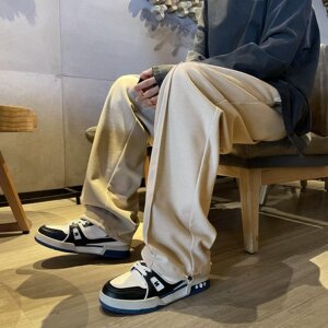 工装裤直筒潮流青春流行潮长裤宽松型春季休闲裤XZ04B-K618P40图片