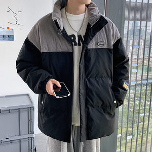 冬季男士工装面包服潮流加厚宽松外套棉服XZ302B-1-M8883P85图片