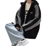 羊毛羔冬季潮牌韩版宽松冬装棉服潮流百搭休闲外套XZ304B-M258P48，男装卫衣，星座302B-1