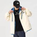 秋冬款外套男潮牌潮流字母刺绣情侣学生夹克XZ304B-JK22111-P75，男装夹克，星座302B-1