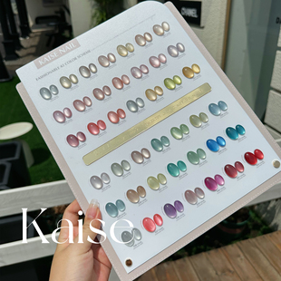 美博会新款舍下恺舍42色水光肌猫眼小红书流行爆款美甲店专用