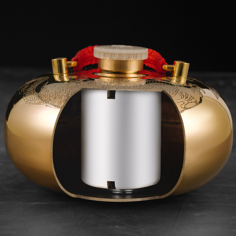 吉泉黄铜高端吉泉纯铜汤婆热水袋