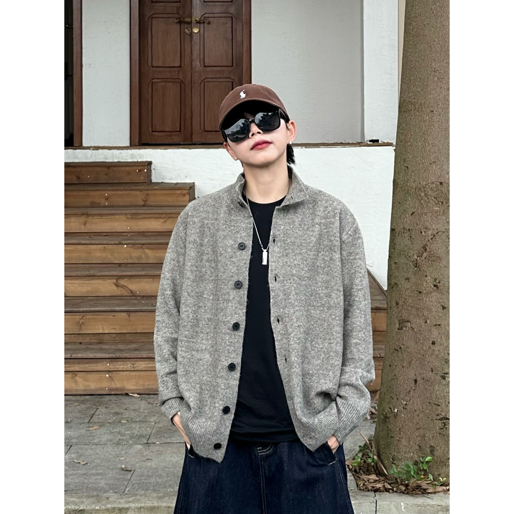 慵懒风的针织毛衣简直不要太好看