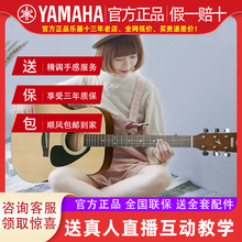 正品YAMAHA雅马哈f310民谣木吉他初学者入门学生男女电箱41寸f600