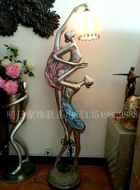 芭蕾美女酒店别墅会所大型雕塑