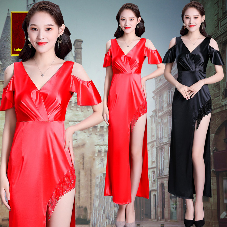 ktv礼服小妹工作服公关佳丽裙