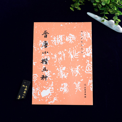 正版 晋唐小楷五种 16开楷书毛笔字帖 小楷原碑帖 文物出版社 历代碑帖法书选