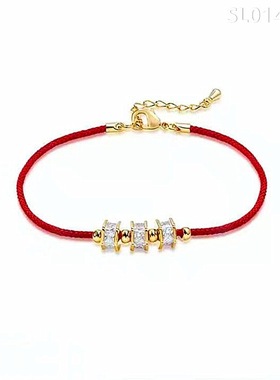 2021年新款个性欧美民族风手工手链挂坠手绳小众设计感手饰