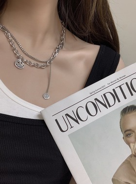 冷淡风情侣不掉色锁骨链