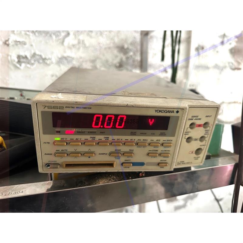 议价 议价横河 YOKOGAWA 7562 多功能六位半万用表 按键都