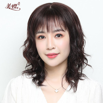 假发女全头套女j长卷发假发真发头套全真自然全头套假发发套