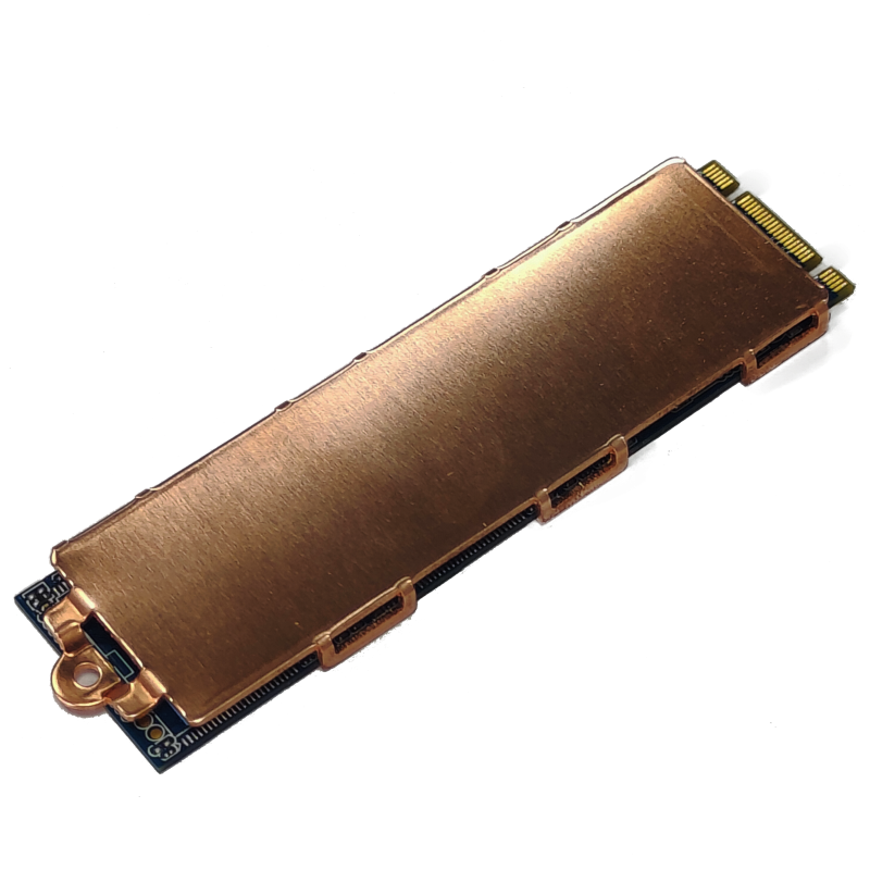 电脑M2固态纯铜散热片马甲散热