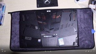 GP75后蓋螺絲散熱螺絲非原裝 適用于MSI微星GF75 GT62 GT72