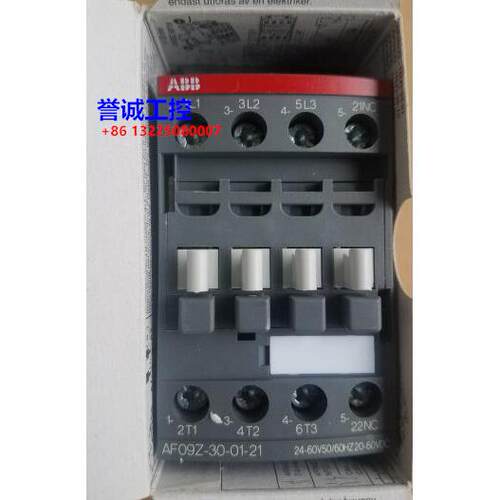 原装ABB接触器 AF09Z-30-01-21*24-60V AC/20-60VDC议价$