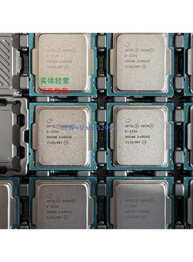 现货供应全新正式版XEON E-2334 CPU,2.9G,PCIE 4.0,4C/8T,SGX，D