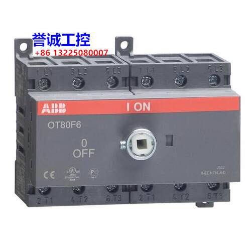 原装ABB隔离开关 OT80F6议价$